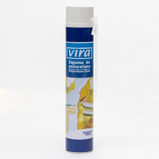 Espuma expansiva de poliuretano VIRA en spray 750 ml